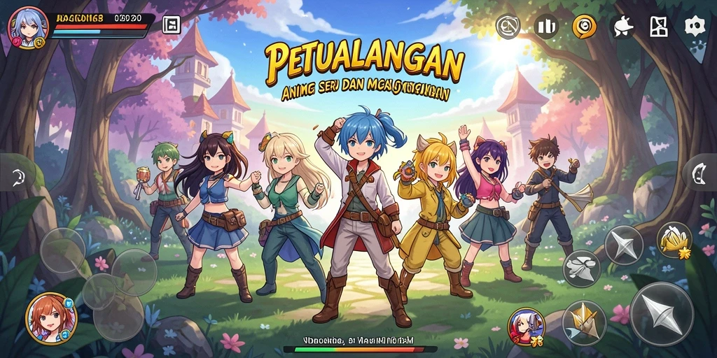Screenshot BAGINDA168 menampilkan aksi seru dalam dunia Anime.