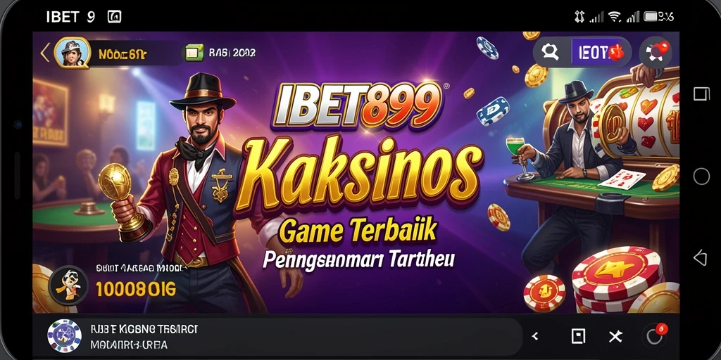 Screenshot IBET899 menampilkan gameplay kasino yang menarik dan dinamis.