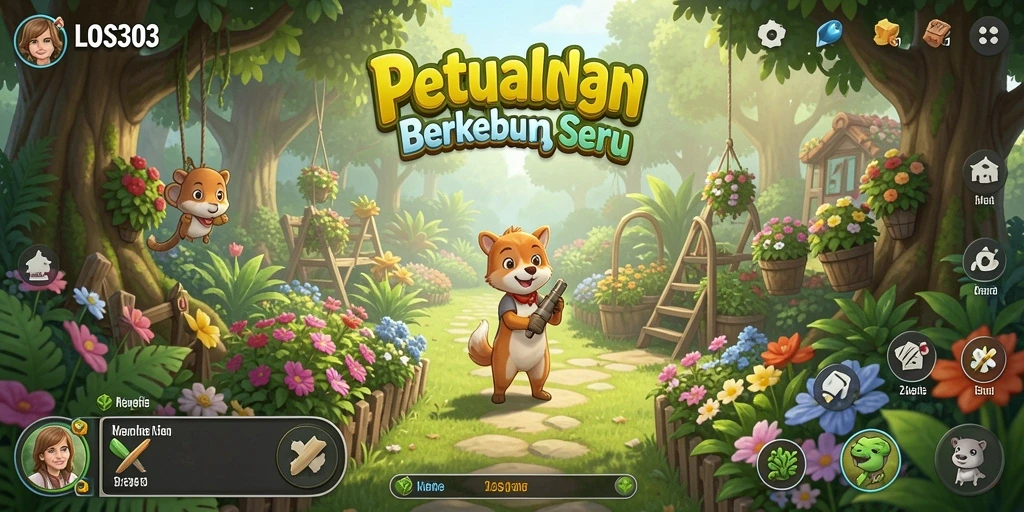 Tangkap momen seru saat merawat tanaman di LOS303.