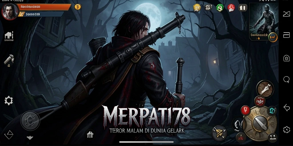 Tangkapan layar permainan <strong>MERPATI178</strong> menunjukkan suasana mencekam dan gameplay yang mendebarkan.