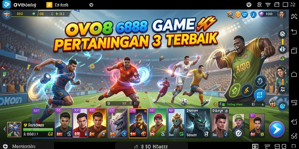 Screenshot gameplay OVO88 dengan suasana Match-3 yang seru.